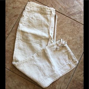 Saks Fifth Avenue Threads Light Linen Pants